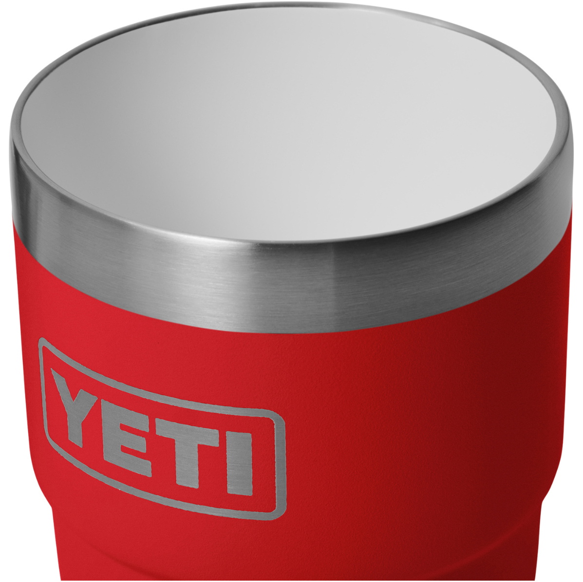 2026 YETI Rambler 8 OZ Stackable Cup 70000006180 - Rescue Red